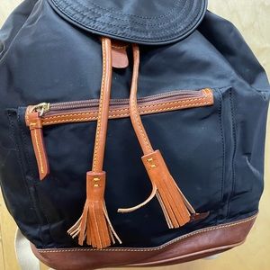 Dooney & Bourke Black Backpack
